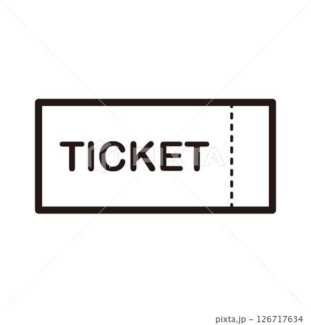 1枚のチケット 126717634