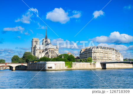Notre Dame cathedral, Paris France 126718309