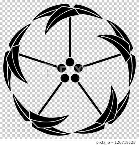 家紋です。五つ羽根といいます。 126719523