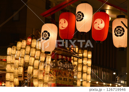 祇園祭、宵山の長刀鉾 祇園祭、宵山の長刀鉾 126719946