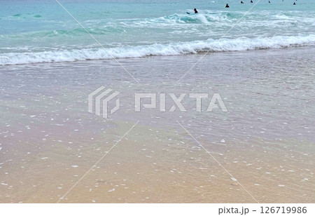 春の渚の淡い色模様 春の渚の淡い色模様 126719986