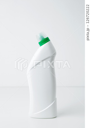 Cleaning supplies branding mockup, symbolizing spring cleaning. Household cleaning and hygiene concept concept 126720222