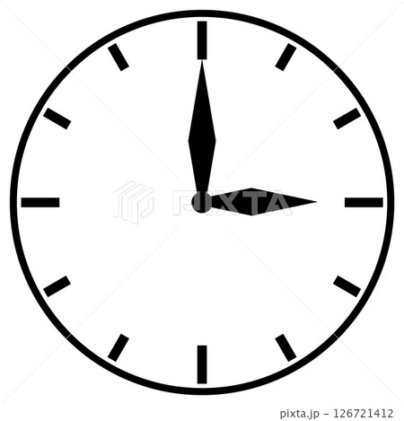 時計 シンプル アイコン 時計 シンプル アイコン 126721412