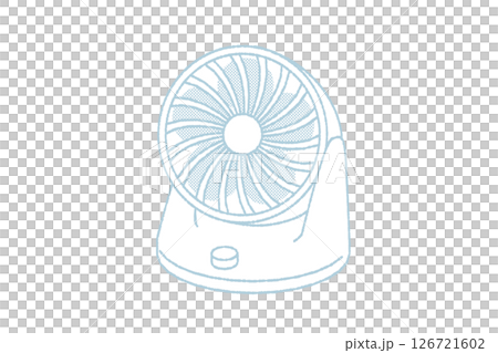 Air circulator vector illustration 126721602