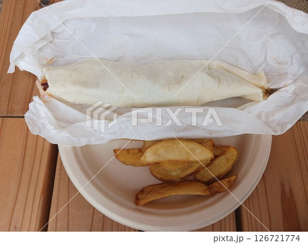 万博飯_トルコ料理のドネルドゥルム(大阪万博2025_トルコパビリオン) 万博飯_トルコ料理のドネルドゥルム(大阪万博2025_トルコパビリオン) 126721774