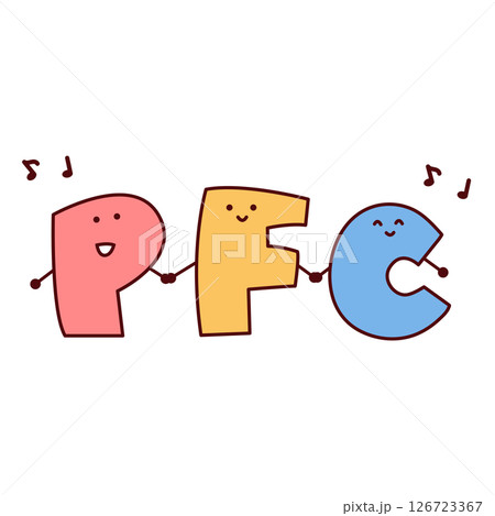 かわいいPFCバランスを表すキャラクター 126723367