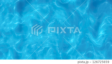 abstract blue color water wave pure natural swirl pattern texture background 126725659