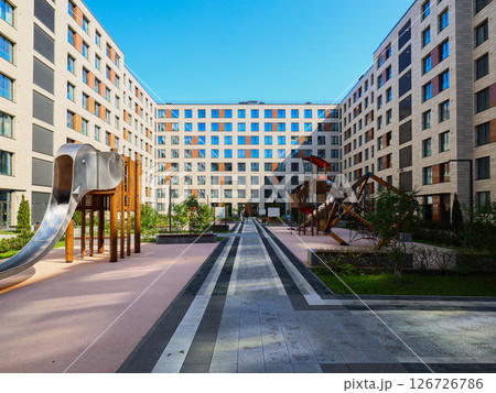 This impressive Modern Residential Complex includes a dedicated Play Area for families 126726786