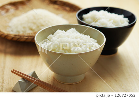 白ご飯・白米・米・米粒 126727052