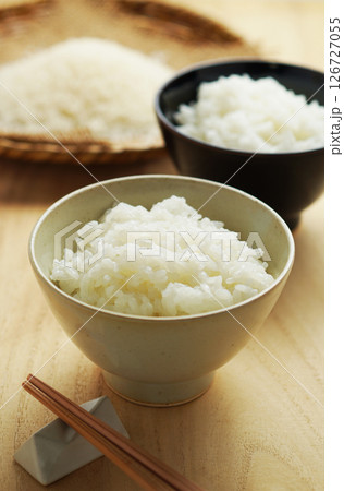 白ご飯・白米・米・米粒 白ご飯・白米・米・米粒 126727055