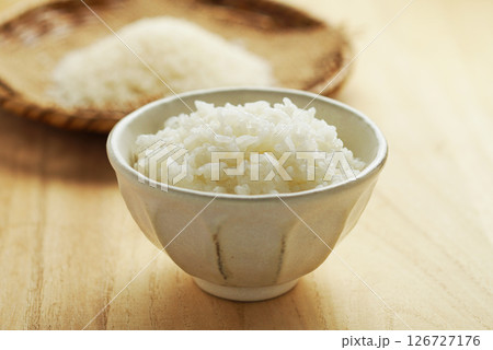 白ご飯・白米・米・米粒 126727176