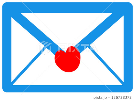 ラブレター　メール　アイコン 126728372