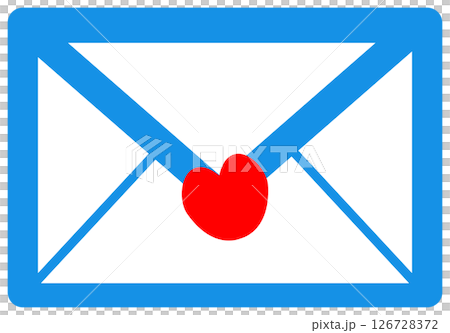 ラブレター　メール　アイコン 126728372