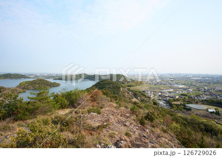 平荘湖アルプス登山道からの景色 126729026
