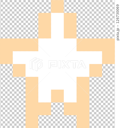 Pixel art emoji emoticon star, flat png transparent element design 126730069
