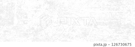 Panoramic texture of gray - white wall - illustration 126730675