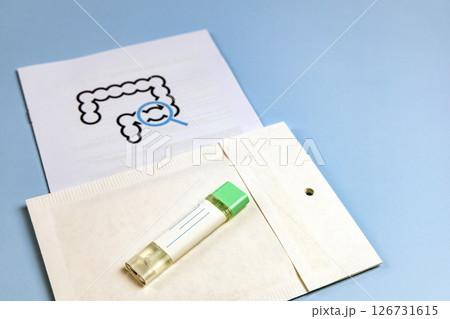 Rectal cancer screening test for home use and lab delivery 126731615