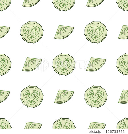 Seamless cute pattern. Pattern for textiles in hand draw style 126733753