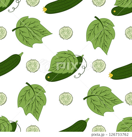 Seamless cute pattern. Pattern for textiles in hand draw style 126733762