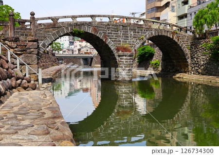 眼鏡橋（長崎県長崎市魚の町） 126734300