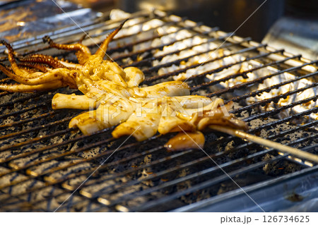イカ焼き 焼きイカ いかやき 126734625