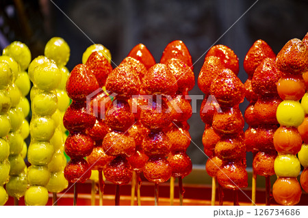 りんご飴 林檎飴 りんごアメ 126734686