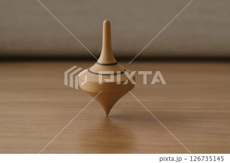 Classic Wooden Spinning Top Toy 126735145