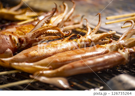 イカ焼き 焼きイカ いかやき 126735264