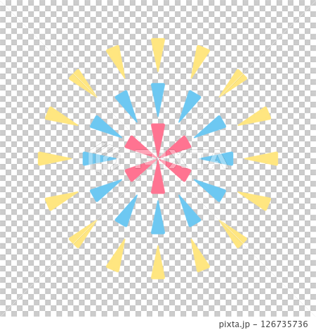 Illustration of fireworks 126735736