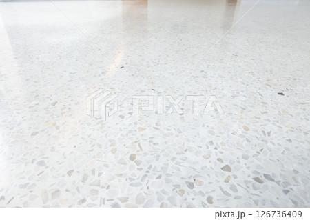 Terrazzo floor and empty space suit for background. 126736409