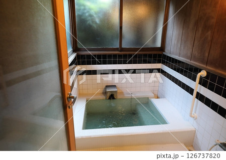 戸倉上山田温泉笹屋ホテルの豊年虫の蘭の間のお風呂 126737820