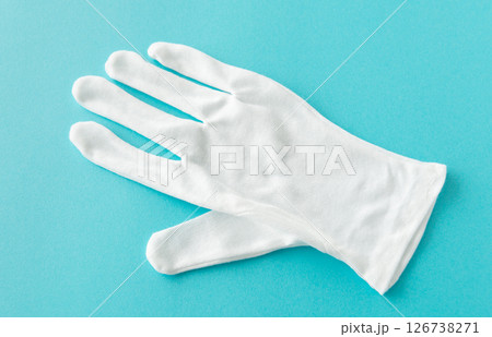 綿薄手袋　作業用薄手手袋 126738271