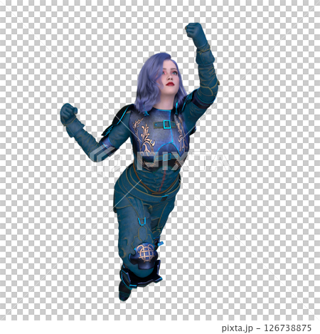 女性戦士 126738875
