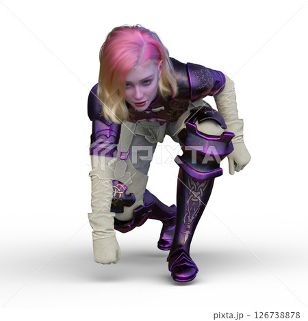 女性戦士 126738878