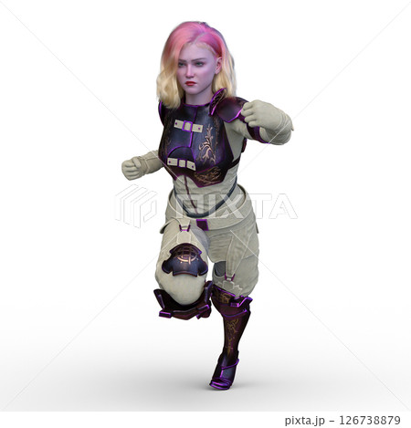 女性戦士 126738879