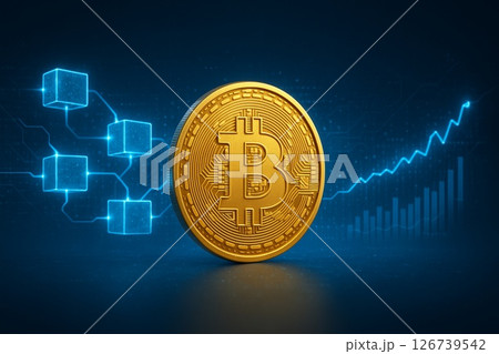 ビットコインとブロックチェーンネットワーク 126739542