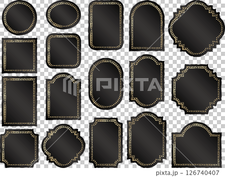 ラベル筆、丸線、7白金 126740407
