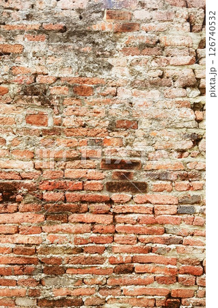 Texture of the brick walls      126740532