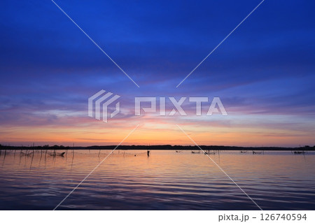 美しい朝焼け 美しい朝焼け 126740594