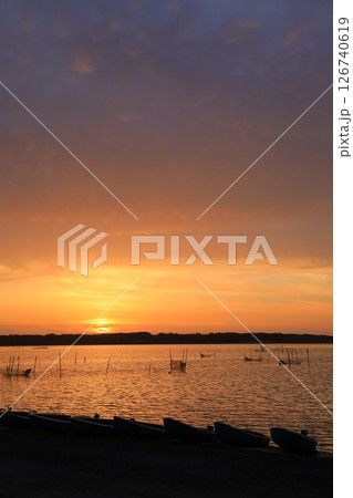 美しい朝焼け 126740619