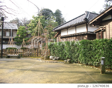 石川県金沢市の黒門前緑地の前庭 126740636