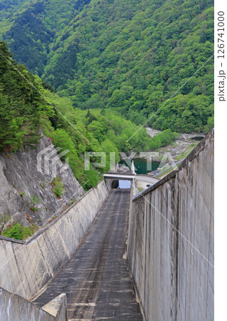 高瀬渓谷　七倉ダム 126741000