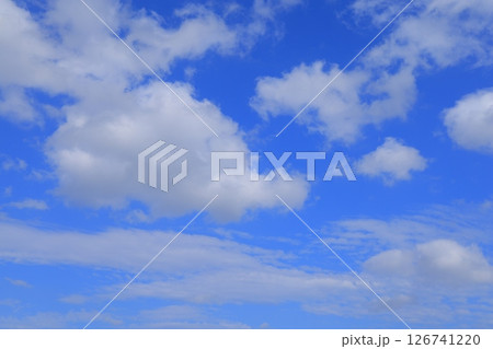 青空に浮かぶ雲 青空に浮かぶ雲 126741220
