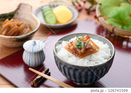 きゃらぶきご飯 126741509
