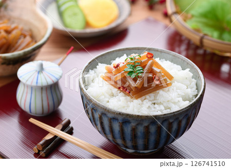 きゃらぶきご飯 126741510