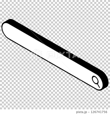 Isometric search window illustration Isometric search window illustration 126741756