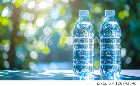熱中症対策に最適な水のイメージ 126742546