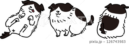 犬　イラスト 126743983