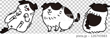 犬　イラスト 126743983