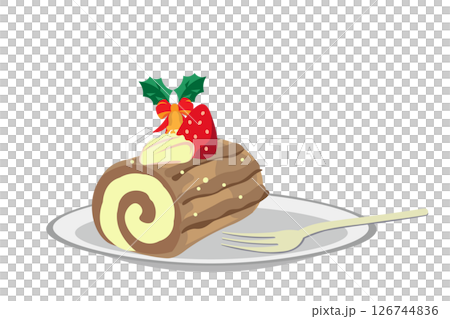 聖誕烤肉串插圖 126744836